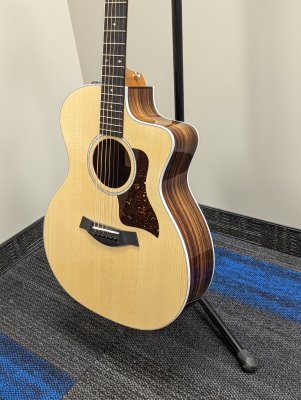 Taylor Guitars - 214ce-DLX Grand Auditorium Sitka Spruce/Layered Rosewood Acoustic-Electric Guitar 4