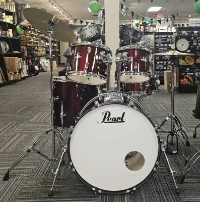 PEARL ROADSHOW 22,10,12,16,SD,HW,CYM-WINE RED