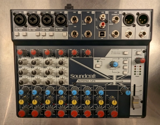 Soundcraft - NOTEPAD-12FX