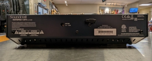 Soundcraft - NOTEPAD-12FX 2