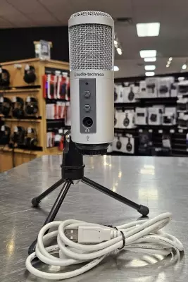 AT CONSUMER CARDIOID CONDENSER MIC W/USB