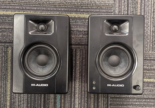 M-Audio - BX4 Powered Studio Reference Monitors (Pair)