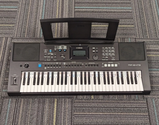 Yamaha - PSR-E473 61-Note Portable Keyboard