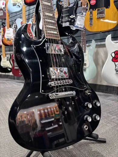 SG Standard Electric Guitar with Gigbag - Ebony 2