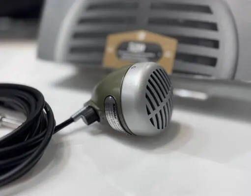 520DX Green Bullet Harmonica Microphone