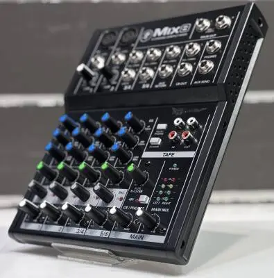 MIX Series 8 Channel Compact Mixer 2