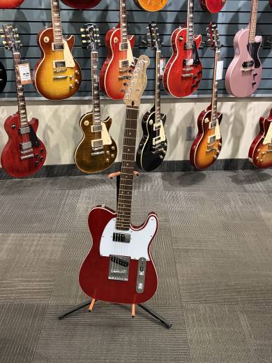 Squier Telecaster レッド　affinity Squier By Fender Affinity Series Telecaster FMT SH, Laurel