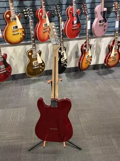 Squier Affinity Series Telecaster FMT SH, Laurel Fingerboard - Crimson Red Transparent 2