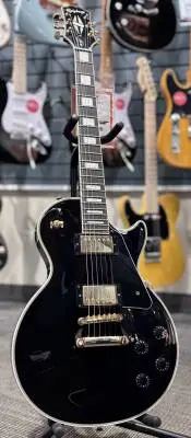 Les Paul Custom Electric Guitar - Ebony
