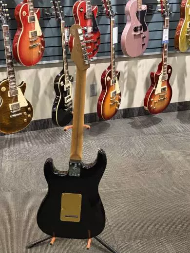 Player Stratocaster with Roasted Maple Neck - Black/Gold 2