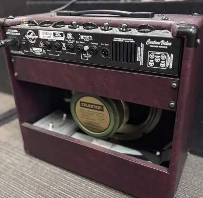 Custom Valve 15 Watt All-Tube 1x12 Guitar Combo Amp - Wine Red 2