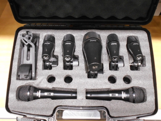 Shure PGA drum mics