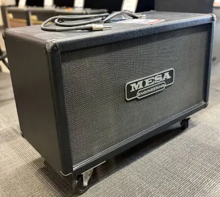 2x12 Rectifier Horizontal Guitar Extension Cabinet with Track-Loc Removable Casters