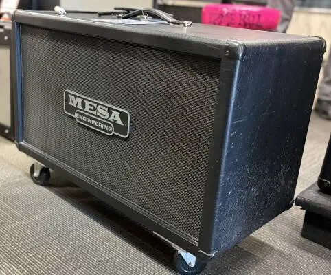 2x12 Rectifier Horizontal Guitar Extension Cabinet with Track-Loc Removable Casters 2