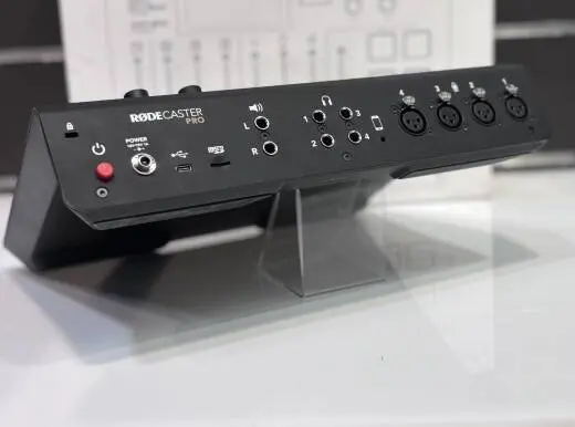 RODECaster Pro Integrated Podcast Production Studio 2