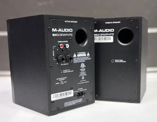 BX3 3.5'' Powered Studio Reference Monitors (Pair) 2
