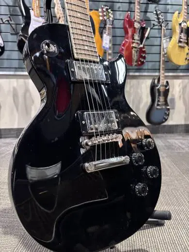 Les Paul Tribute Electric Guitar - Ebony 2