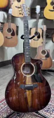 224ce-K DLX Grand Auditorium Koa Acoustic/Electric Guitar