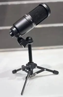 AT2020 Cardioid Condenser Microphone - Black