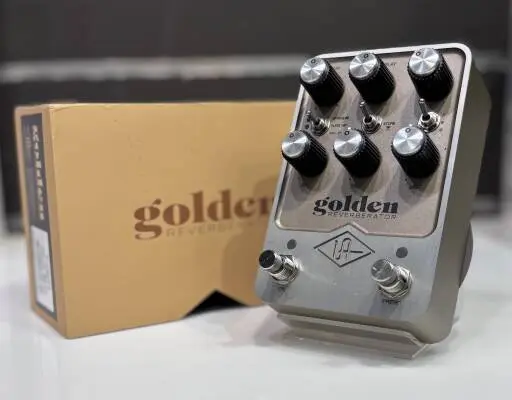 Store Special Product - Golden Reverberator Stereo Effects Pedal