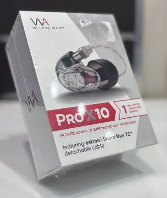 Pro X10 Single-Driver In-Ear Monitor - Clear