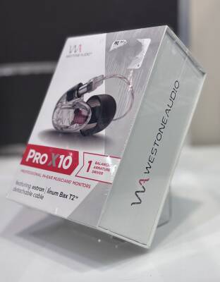 Westone Audio Pro X50 Quintuple-Driver In-Ear Monitor - Clear