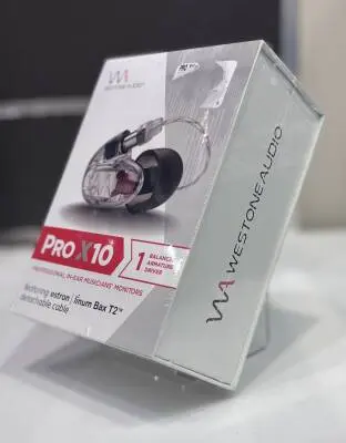 Pro X10 Single-Driver In-Ear Monitor - Clear 2