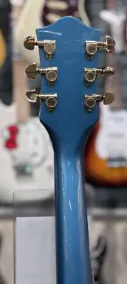 G2655TG Streamliner Center Block Jr. Double-Cut with Bigsby LTD, Laurel Fingerboard - Riviera Blue 2