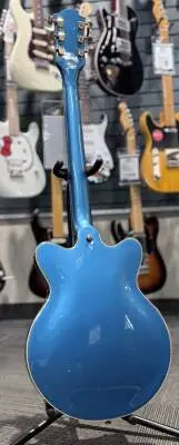 G2655TG Streamliner Center Block Jr. Double-Cut with Bigsby LTD, Laurel Fingerboard - Riviera Blue 2