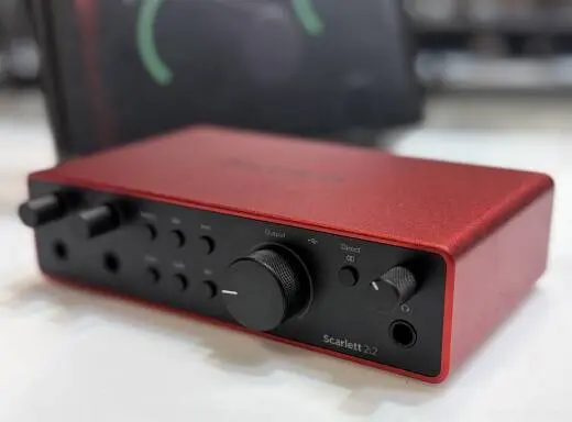 Scarlett 2i2 4th Gen USB-C Audio Interface