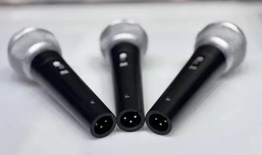 Pyle Microphone for Singing, Dynamic Microphone Kit, Cardioid Unidirectional Vocal Handheld Mic, Inc Hard Carry Case & Bag, Holder & 26ft xlr Audio Cable to �� Audio Connection �3 Piece 2