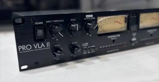 2-Channel Vactrol/Tube Leveler Compressor