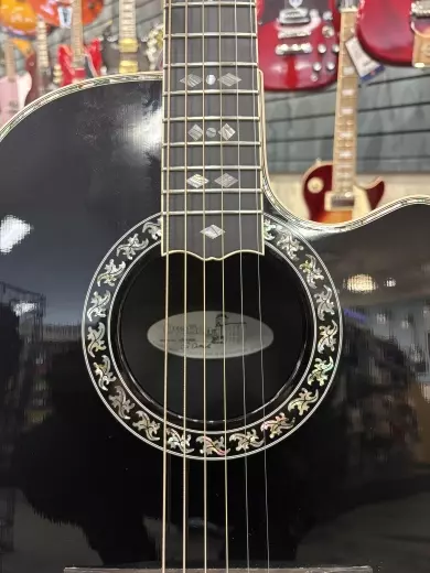 OVATION AL DIMEOLA II BLACK W/CS 2