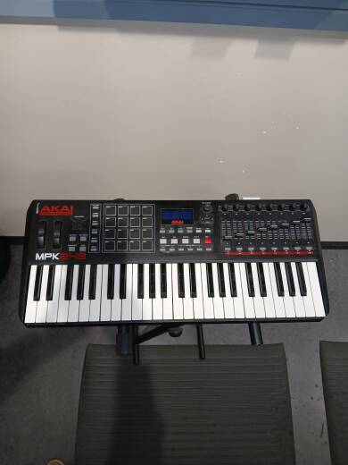 Akai 49 Key Semi-Weighted Keyboard Controller - Black