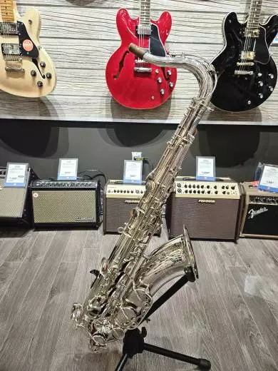 YAMAHA CUSTOM 'Z' TENOR SAX SILVER PLATE 2