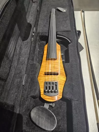 NS DESIGNS WAV 4 STRING VIOLIN AMBER BURST
