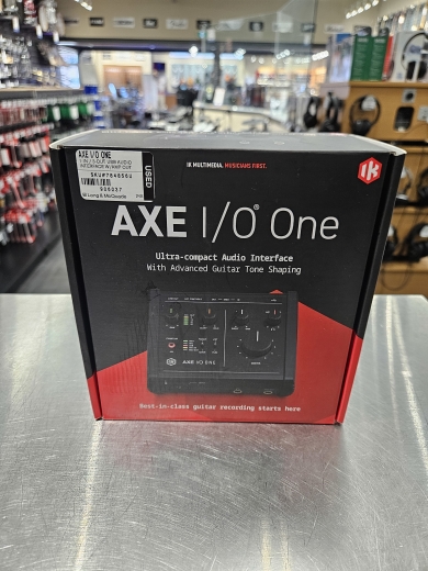 IK Multimedia AXE I/O One Desktop Audio Interface | Long