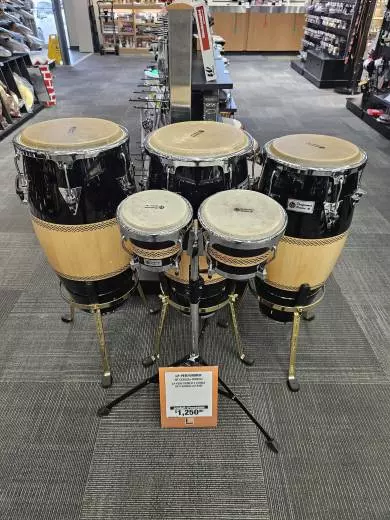 LP PERFORMER 3 CONGA SET+BONGO+STAND