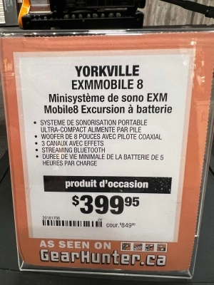 Yorkville Sound - EXMMOBILE 8 4