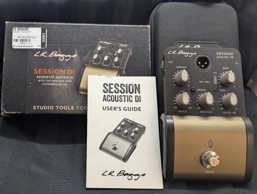 ギター L.R. Baggs Session acoustic DI L.R Baggs Session Acoustic DI | Long & McQuade