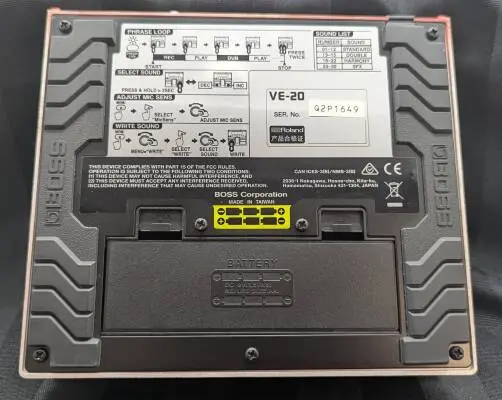 BOSS - VE-20 2