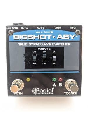 Radial BigShot ABY トゥルーバイパススイッチャー BigShot ABY - Radial Engineering