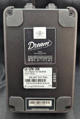 Universal Audio UAFX Dream '65 Reverb Amplifier Pedal