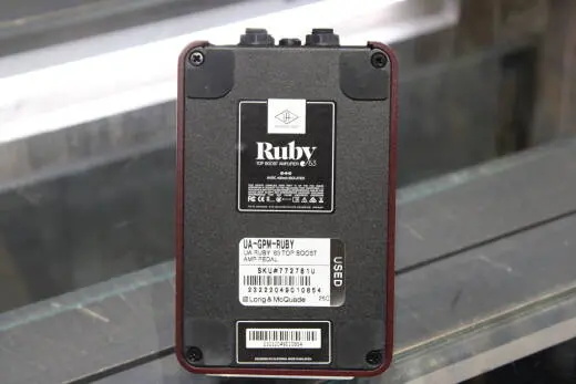 Universal Audio - UAFX Ruby '63 Top Boost Amplifier Pedal 2