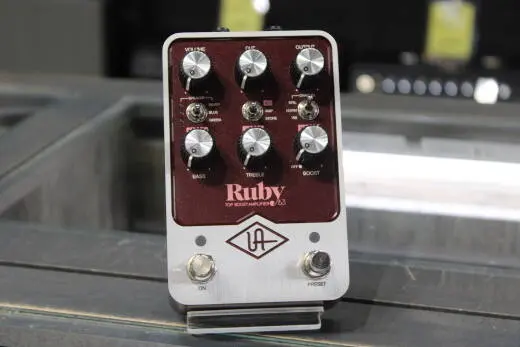 Universal Audio - UAFX Ruby '63 Top Boost Amplifier Pedal