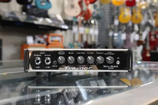 Traynor - SB200H Small Block 200 Watt Micro Bass Head