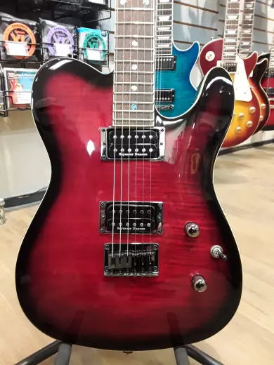 Fender SE Custom Tele - Black Cherry 2