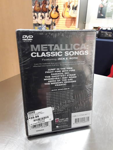 METALICA: CLASSIC SONGS: JACK E. ROTH - DVD 2