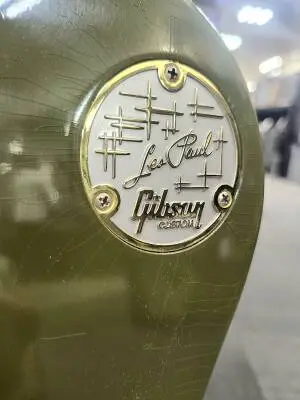 Gibson Murphy Lab `57 Les Paul Olive Drab Ultra-Light Age 2