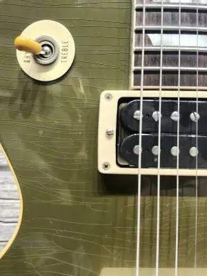 Gibson Murphy Lab `57 Les Paul Olive Drab Ultra-Light Age 2